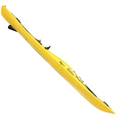 China Low Price Outdoor HDPE Easy Tour Kayak Plastic Canoe With Skeg for sale