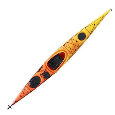 China Tourng Kayak Single Touring Sea Kayak Bottom Kayak With High Quality for sale