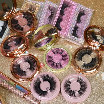 China Deep Custom 25mm Angel Lashes Wholesale 25mm Eye Lashes Fluffy Eye Lick for sale