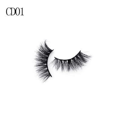 China Wholesale Thick Short Mink Lashes 16mm 16mm Lashes Natural Lashes 18mm False Eye Lashes Seller for sale