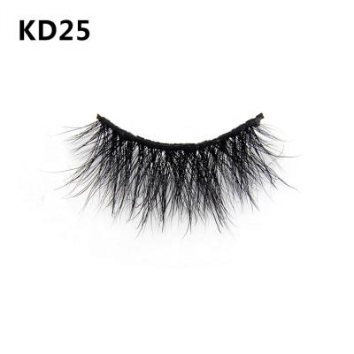 China Long Mink Lashes Best Seller 3d Mink Lashes Natural Fluffy 25mm Lashes Individual Seller for sale