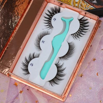 China Wholesale New Arrival Long Lashes False Mink Eyelashes Natural Lashes Box Packaging Suppliers for sale