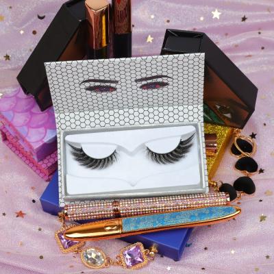 China Winged 3d Mink False Eyelashes False Mink Lashes Vegan Eyelashes Faux Mink Fluffy Eyelash for sale