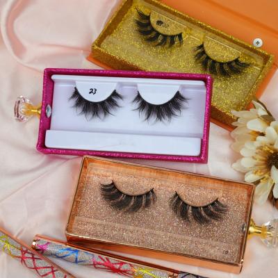 China Winged Silk Mink Eyelash Fake Mink Eyelash 5d Eyelash Vendor Lashes for sale