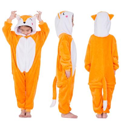 China Breathable Pajamas Unicorn Pajamas Animal Cosplay Kids Clothes for Kids Boy Winter Warm Cover Sleepers for sale