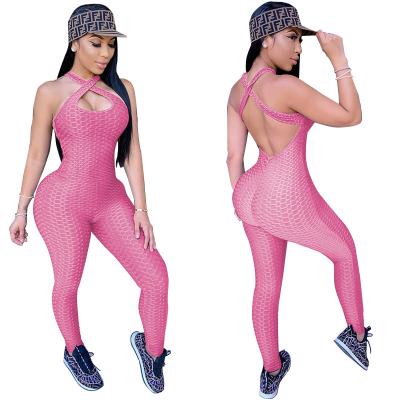 China Plus Size Yoga Clothing Sports Suit 2021 Sets Large Size Workout Gym Women Overalls Pants for sale