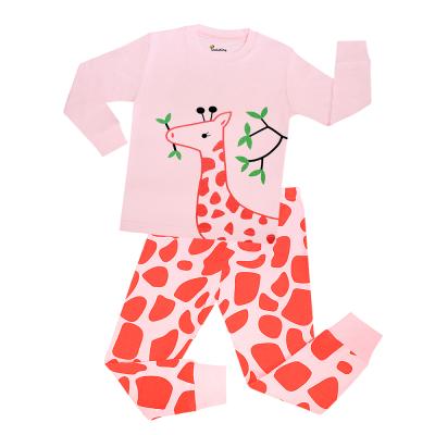 China 100% Breathable Baby Animal Pajamas Pajamas Baby Girls Sleepwear Girls Nightgowns Long Sleeve Children Sleepwear for sale