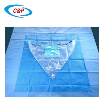 China Breathable Blue Arthroscopy Drape With SMS Fabric OEM Service Available For Knee Orthopedic Surgery for sale