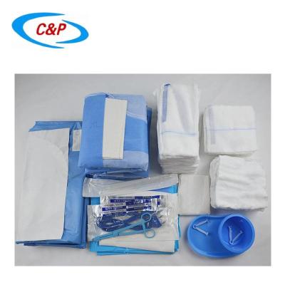 China Sterilized SMS C-Section Pack Non Woven Surgical Drapes For Cesarean Births for sale