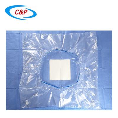 China Waterproof C-section Surgical Drape With 3m Incise Film And Collection Pouch zu verkaufen