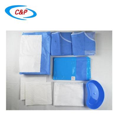 Cina Blue C Section Surgical Drape For Medical Customizable Design in vendita