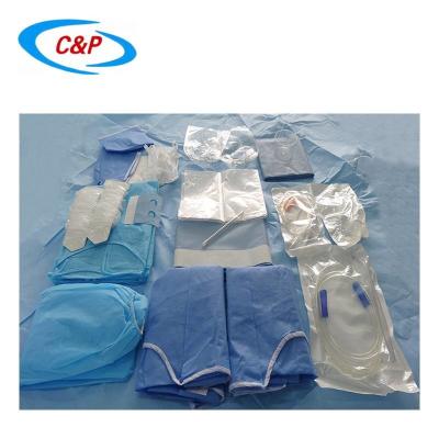 China Infection Control Customized Nonwoven Blue Dental Kit Customizable for Oral Surgery Te koop