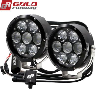 China GOLDRUNWAY GR-70X KITS LED Chips 7500 Lumen 6000K Strobes Motorcycle Led Light Bar Integra Coupe for sale