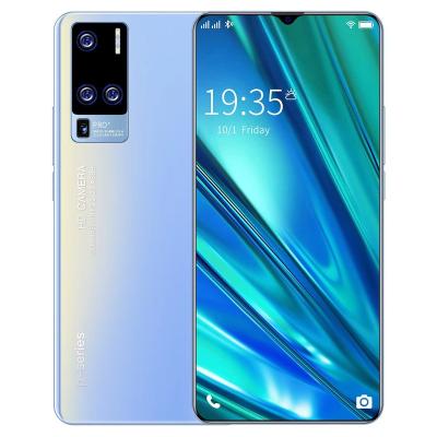 China Low Price Mobile Phone 6.7inch Big Screen 12GB+512GB Dual SIM Card Factory Direct Sales Fingerprint Unlock Android X50 5G Smartphone for sale