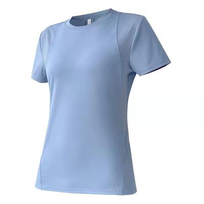 China QUICK-DRYING summer elastic women's short-sleeved T-shirt thin section sports tops Quick-drying women's T-shirt for sale