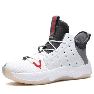 China Custom Brand Design Rubber Wholesale Men's Sports Professional Training Basketball Shoes for sale