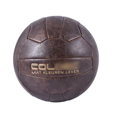 China Factory Direct Selling TPU Machine Stitched Custom Size 5 PVC Leather Soccer Ball Promotional Soccer Ball for sale