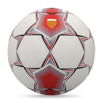 China TPU Soccer Thermally Bonded Leather PVC / PU Soccer Ball For Soccer Training for sale