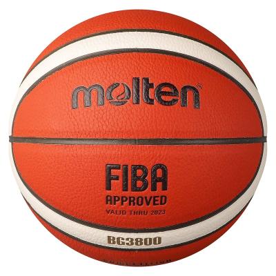 China Waterproof 2023 PALLACANESTRO basquetebol pu leather custom logo BG3800 melted basketball ballHot sale products valid for sale