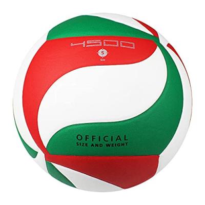 China Free Sample OEM Volley Ball Official Size 5 Beach Volleyball Customized Training Ball PVC / PU Leather Laminated Volleyball for sale