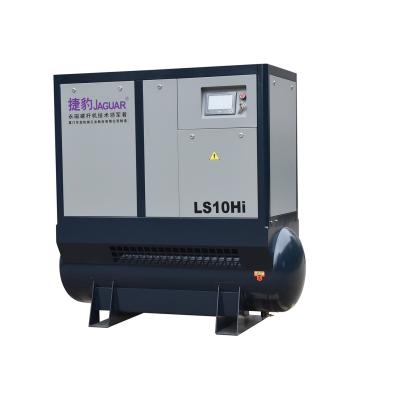 China 10HP Screw Air Compressor for Industrial Lubricated Style Online Support After Service for sale