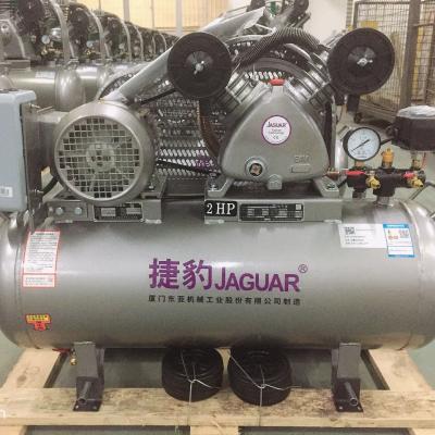 China Schmierstoff 2HP Gürtel angetriebener tragbarer Luftkompressor für Schwerlast zu verkaufen