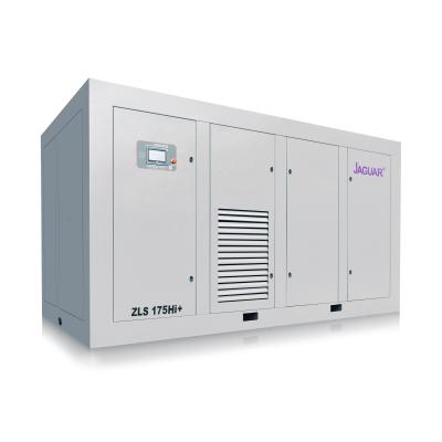 China 175HP JAGUAR 3 Phase Strong Grand Power Screw Air Compressor for Smooth and Operation for sale