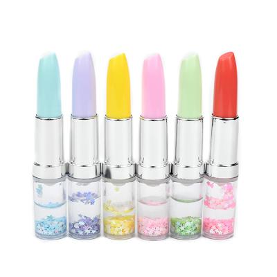 China Korea Creative Stationery New Cute Neutral Weibo Glitter Lipstick Pen Learning Office Supplies Professional Wholesale Advertising Pen for sale