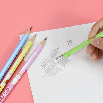 China office & School Pencil Weibo HB Pencils Essay Good For School Kids Cute Eraser Smooth Writing Pencils Exam Good For Daily Examinaion Notes Writing for sale