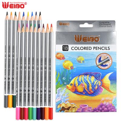 China office & Wholesale hot sale school pencil Bao Gong Triangle bar pencil set creative colored pencils for sale