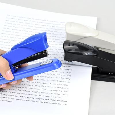 China Convenient Color Skin Stapler Metal Stationery Capacity Cheap Stapler Easy To Organize Ergonomic Standard Paper Book Stapler To Accept Custom Made for sale