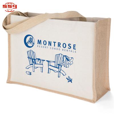 China Organic Custom Shopping Fashion Handled Promotional High Quality Canvas Tote100% Eco Fabric Tote Bag Cotton Canvas Carry Tote Bag for sale