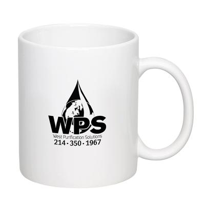 China Viable Promotional High Quality Custom Ceramic Mug Logo Mug Sublimation Printing Plain White for sale