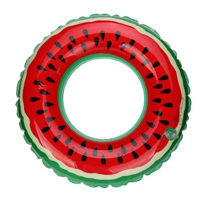 China New Design PVC Durable Promotional Wholesale Custom Fruit Float Inflatable Neck Swimming Ring for sale