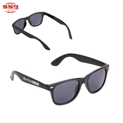 China Good Quality Cheap Fashion Sunglasses Custom Promotional Recycled Plastic Sunglasses With PP Frame for sale