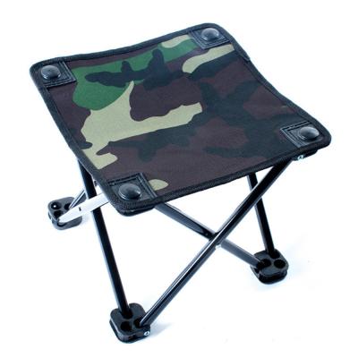 China Fishing Portable Custom Frame 100KG Max Load Bearing Chair Beach Chair Logo Printing Mini Folding Chair Metal Camping For Fishing Picnic for sale