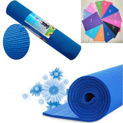 China Yoga exercises wholesale custom logo or pictures printing eco-friendly kids or adults folding pvc yoga mat for sale