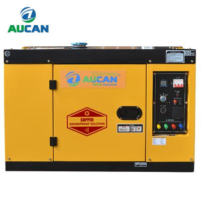 China 6.5kva Air Cooled Super Silent Type 5kw High Efficiency Small Diesel Generator WD6500S for sale