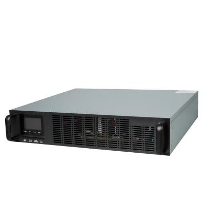 China Double Computer/Networking Online UPS Conversion Rackmount UPS 1Kva 2kva 3Kva With Pure Sine Wave 19