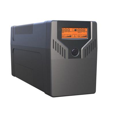 China Good Quality Computer Line Interactive Online UPS 2000VA 1200W Simulated Sine Wave 120Vac 220Vac for sale