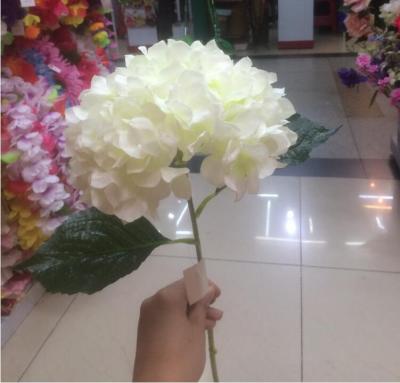 China SF015 Single Silk Flower Hydrangeas 80cm/31.5