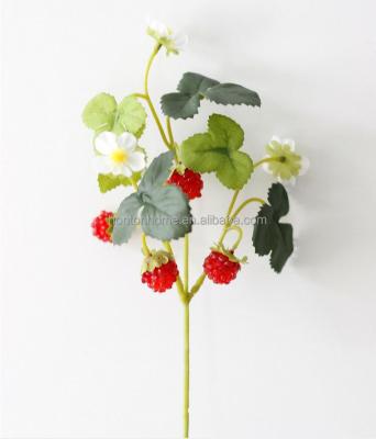 China Home and Garden Decoration The Artificial Flower Strawberry Blackberry With Fout Berries Decoration Was Used To Simulate Fruit DIY Materials BP056 for sale