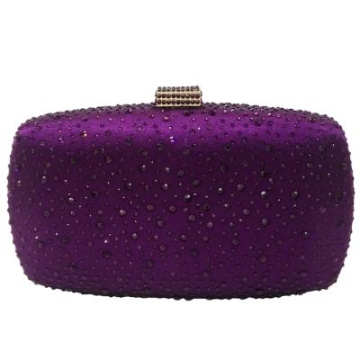 China Fashionable Luxury Rhinestone Metal Crystal Purses for sale