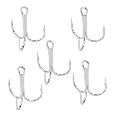 China New Arrivals Recruit High Carbon Steel Traders 2# Three Hooks Lure Hook Tie Hair Hook Fishing Tackle for sale