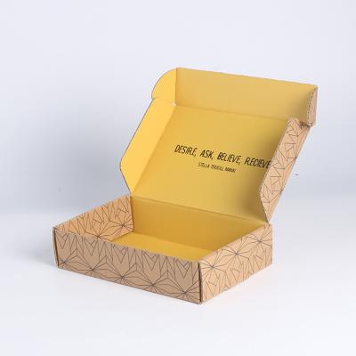 China Recyclable Wholesale Custom Printed Unique Corrugated Custom Shipping Boxes Logo Cardboard Mailer Box for sale