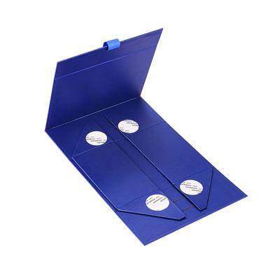 China Hot Selling New Product Cardboard Paper Recyclable Customize Cosmetic Gift Box Blue for sale