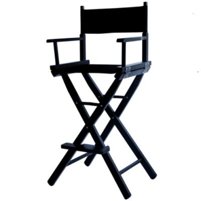 China Factory Wholesale Foldable Black Foshan Manager High Bar Wooden Folding Chair for sale