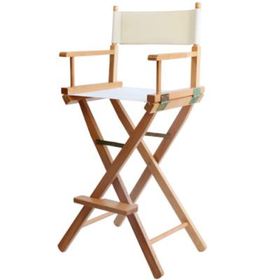 China Foshan Foldable Wholesale Factory Manager High Bar Wooden Folding Chair for sale