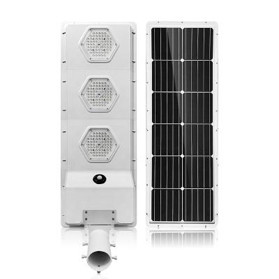 China 2022 ROUTE 70w new product new model integrated solar street light for sale