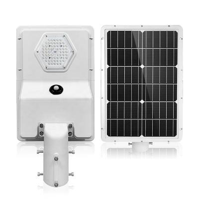 China 2022 ROUTE 30w new product new model integrated solar street light for sale